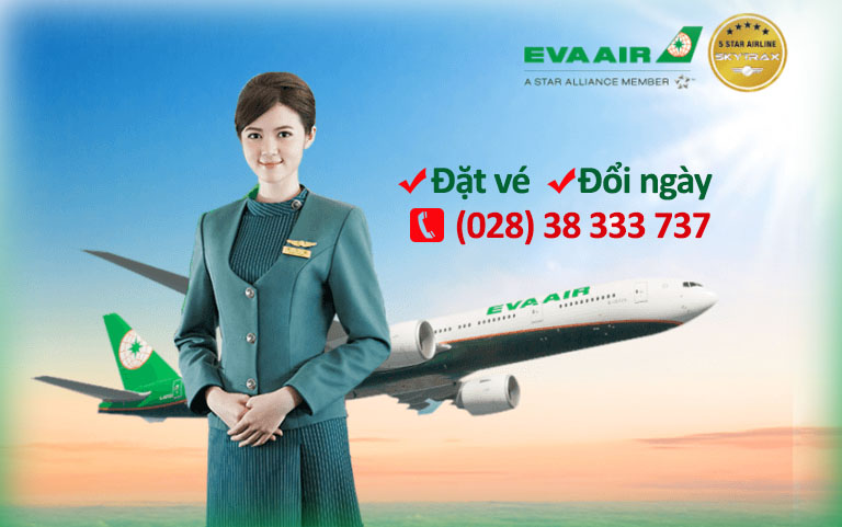 đại lý vé máy bay Eva Air