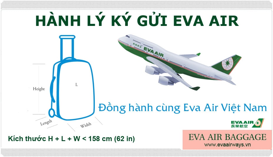 Hành lý ký gửi Eva Air (BR)