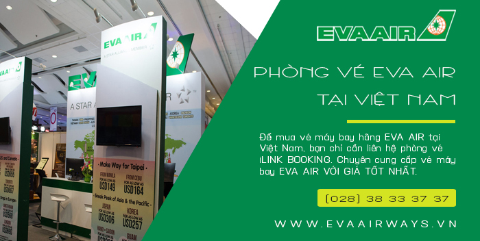 Phòng vé Eva Air tại Việt Nam