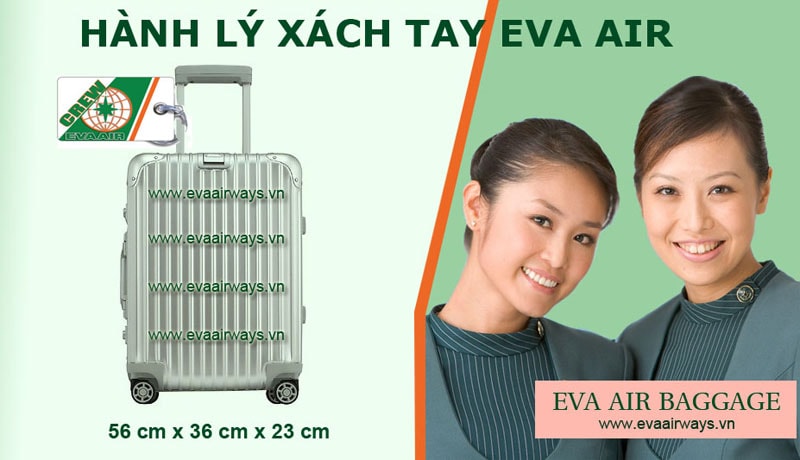 Hành lý xách tay Eva Air (BR)
