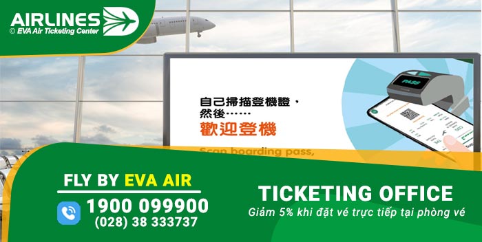 Phòng vé Eva Air tại Việt Nam