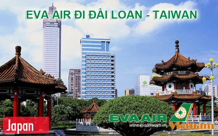Vé máy bay đi Đài Loan của Eva Air