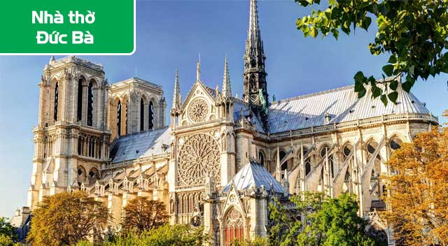 Những địa điểm du lịch nổi tiếng tại Paris
